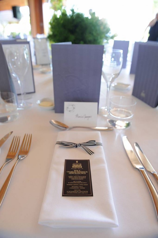 Charles Heidsieck Lunch at Audi Hamilton Island Race Week 2013 - Photo by Belinda Rolland