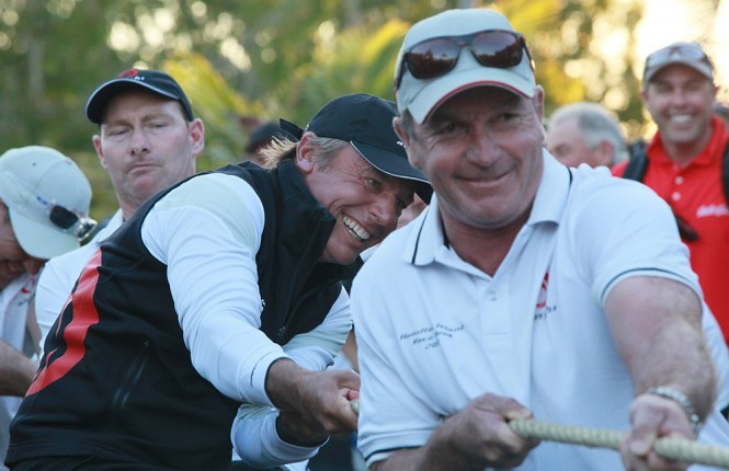 Ernesto Bertarelli Tug O'War - Photo credit to Crosbie Lorimer