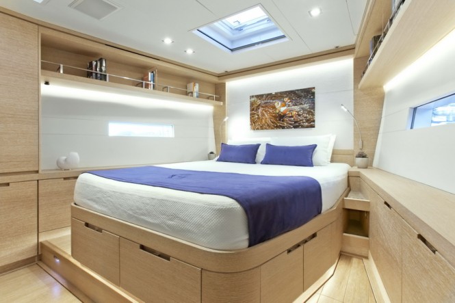 Feelin Good superyacht cabin