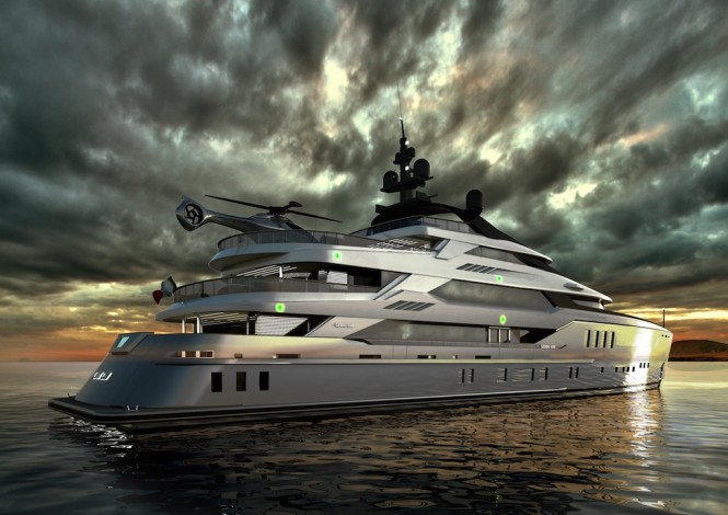 Gemini superyacht of 60m - Pannone Architetti