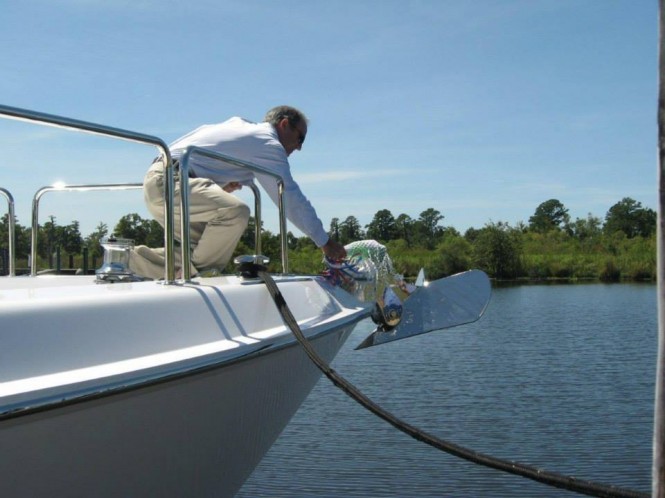 Hatteras 80 Motor Yacht Christening