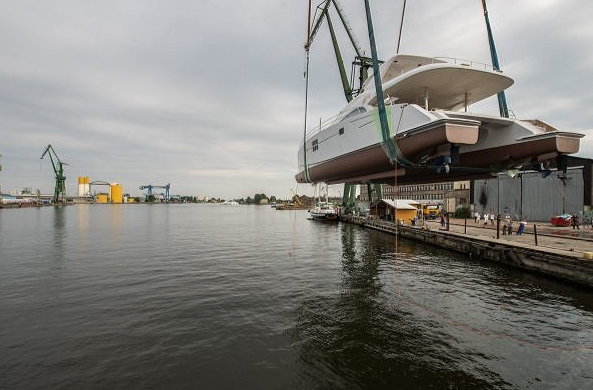 Luxury yacht CLOUD ready to hit the water