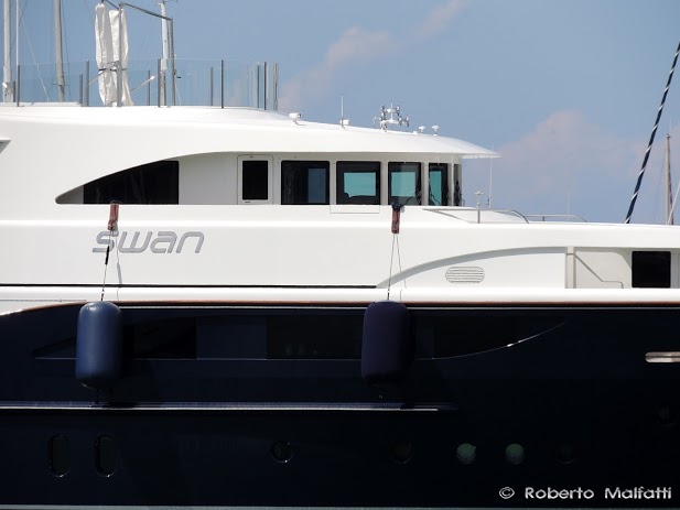 Luxury yacht Swan by Benetti