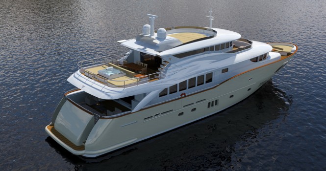 Navetta 30 Yacht - aft view