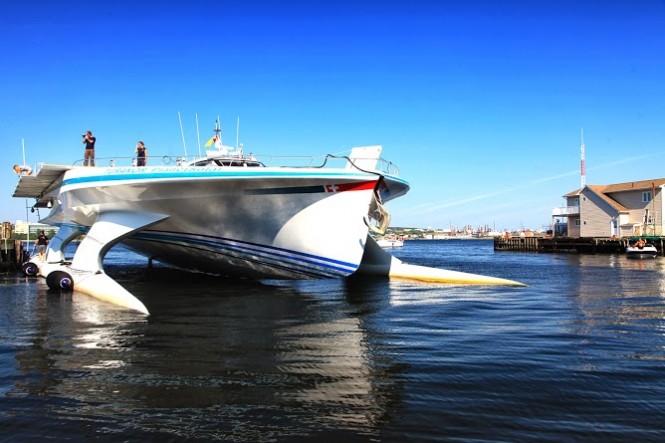 PlanetSolar in Canada's Halifax