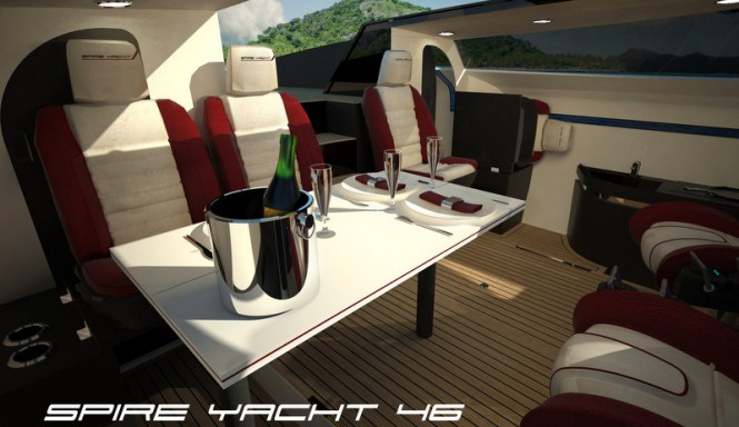SPIRE YACHT 46 superyacht chase boat - Interior