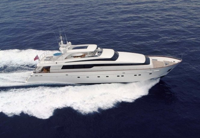 Sanlorenzo SL108 Yacht - Photo Credit to Sanlorenzo