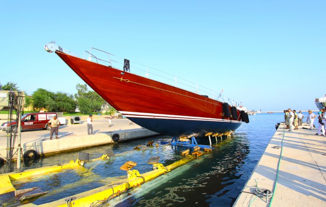 Tempus Fugit Yacht ready to hit the water