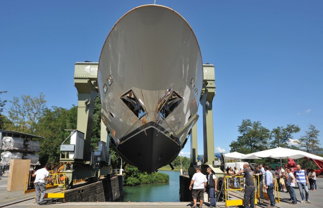Sanlorenzo SD92 Yacht Minu ready to hit the water