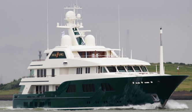 62m Feadship superyacht Sea Owl designed by Andrew Winch - Photo credit to Kees Torn