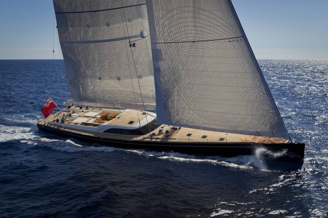 Baltic 112' superyacht Nilaya designed by Nauta Yachts and Reichel Pugh