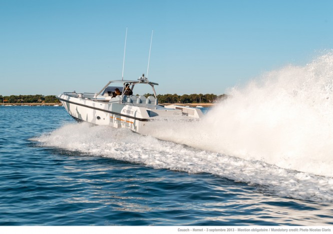 Hornet 1300 yacht tender - aft view