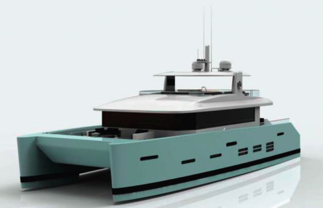 Ivan Erdevicki designed KingCat 80 Catamaran yacht