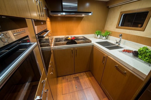 Luxury yacht ETTY - Galley