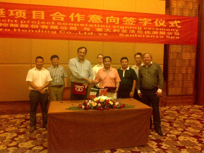 M.Perotti from Sanlorenzo and Sundiro Holding