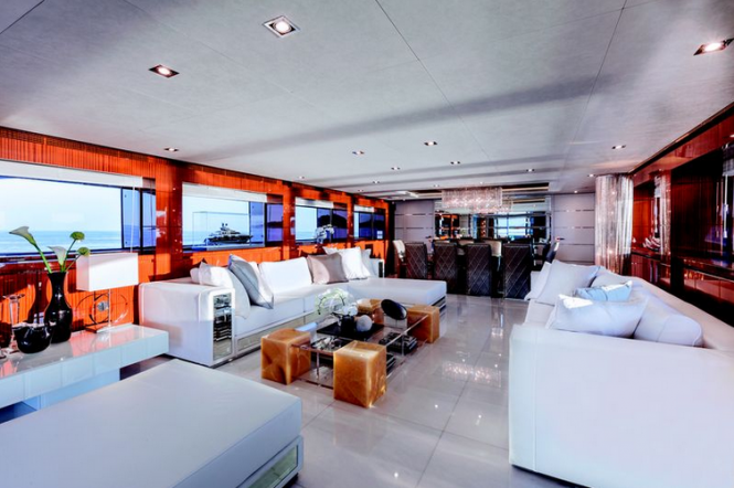 Main salon - Luxury motor yacht NAMELESS