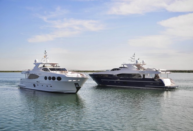 Majesty 105 superyachts
