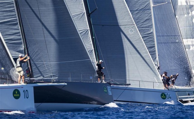 Mini Maxi class gets underway on the first day of racing