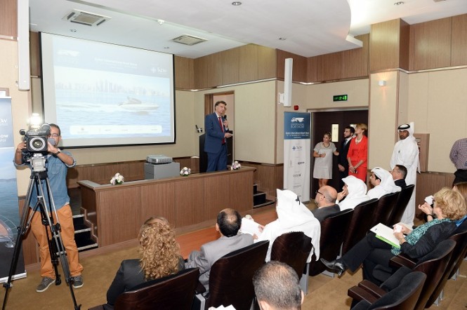 Press conference - Image courtesy of QIBS 2013