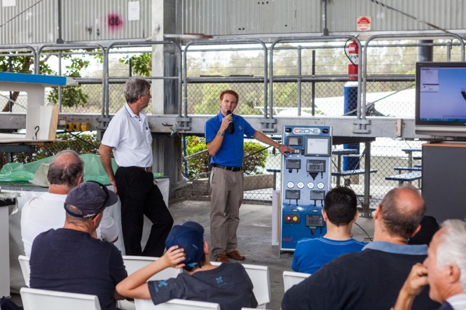 Riviera's passionate craftsmen will explain the latest in marine design and technology