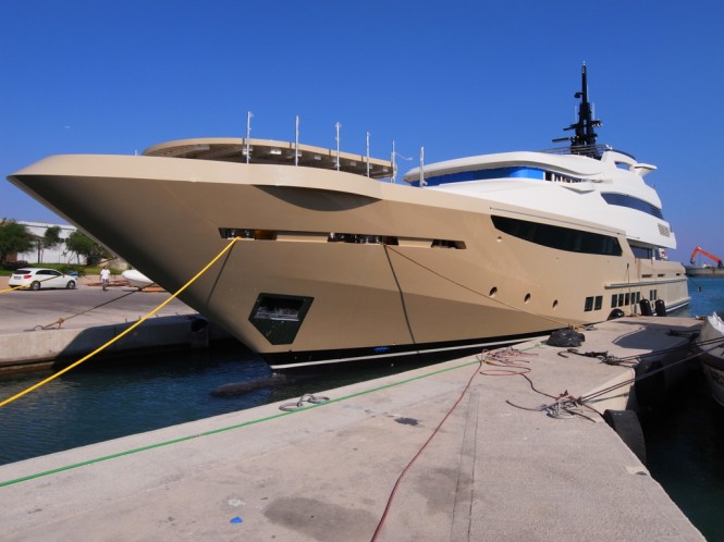 Soraya 46 yacht during her launch