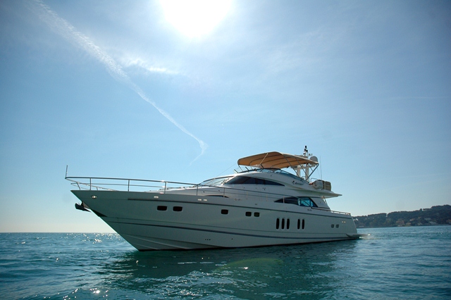 Squadron 74 charter yacht D5 built by Fairline