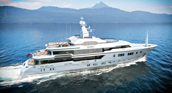 Sunrise 63m, 1,460 GRT, Design Espen Øino, Interior Design Redman Whiteley Dixon