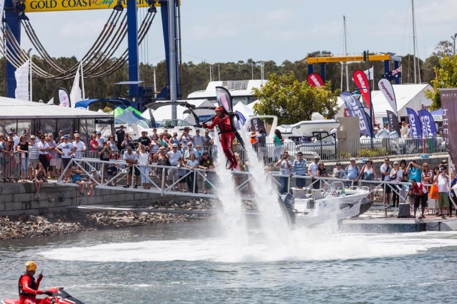 The Jetpack Adventures Demonstration is another popular attraction at the Expo