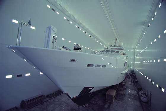 The largest state-of-the-art paint hall in the Eastern Mediterranean