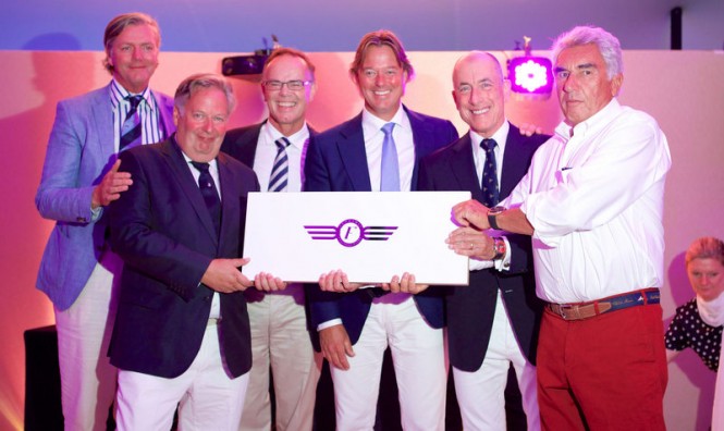 The new Feadship Heritage Fleet emblem