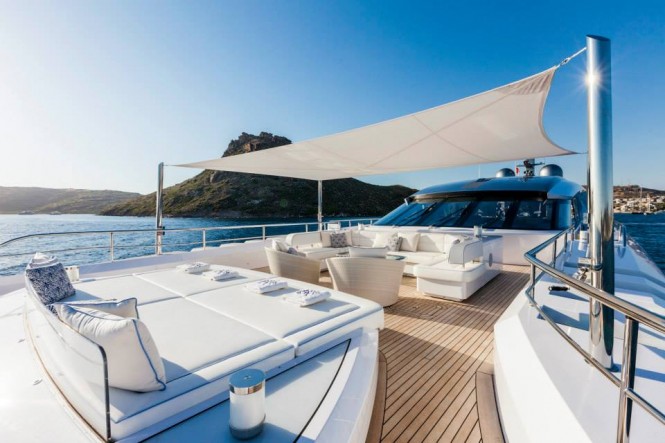 Vellmari superyacht exterior areas - Copyright- Alberto Cocchi