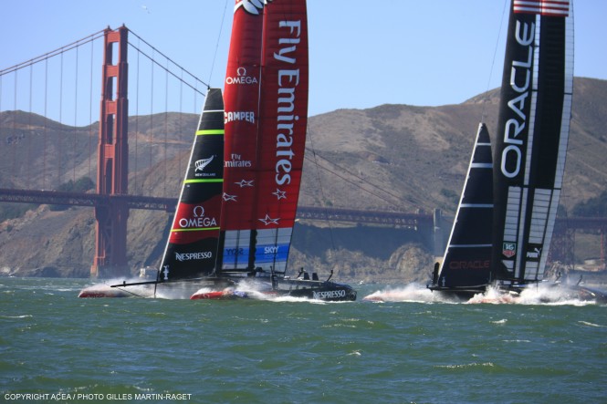 34th America's Cup - ORACLE Team USA vs Emirates Team New Zealand, Race Day 8