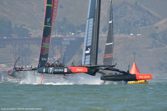 34th America's Cup - ORACLE Team USA vs Emirates Team New Zealand, Race Day 9