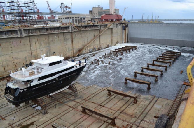 Superyacht Fifth Ocean 24 ready to hit the water
