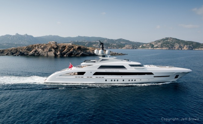65m Heesen mega yacht Galactica Star - Photo credit to Jeff Brown