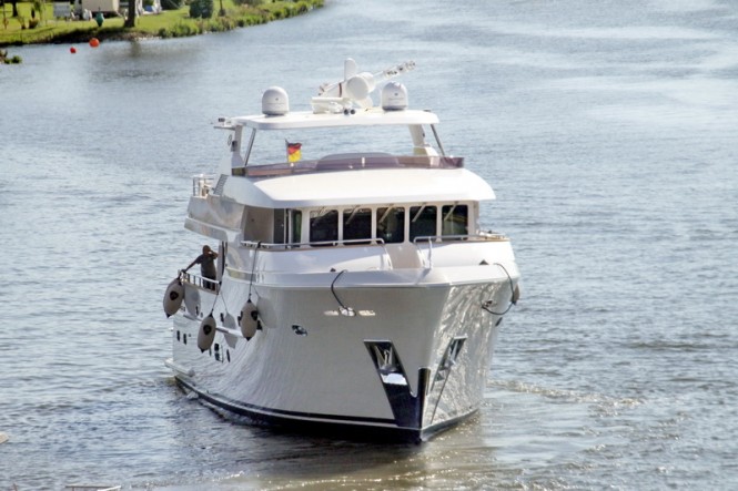 Bandido 75 Yacht refitted by Drettmann Yachts