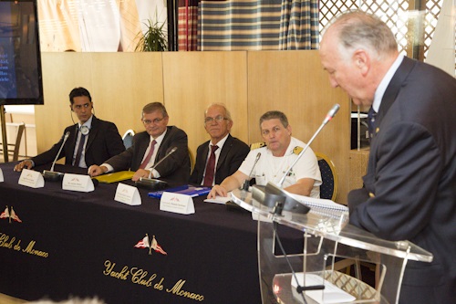 Captains' Forum organised by Yacht Club de Monaco during the MYS 2013