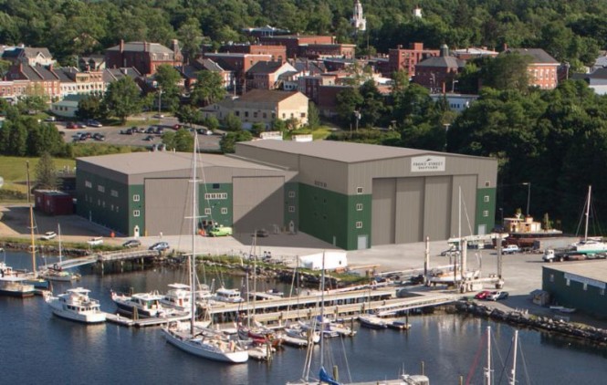 Digital rendering of planned new building