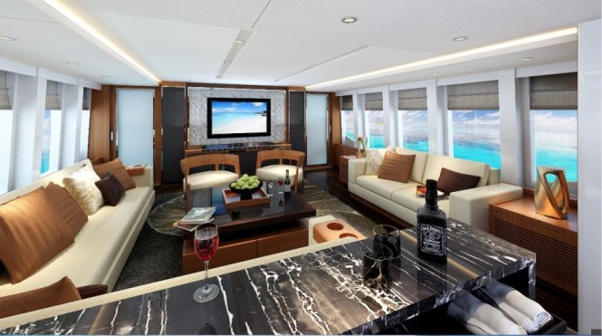 Electra 100 superyacht FREEDOM - Interior