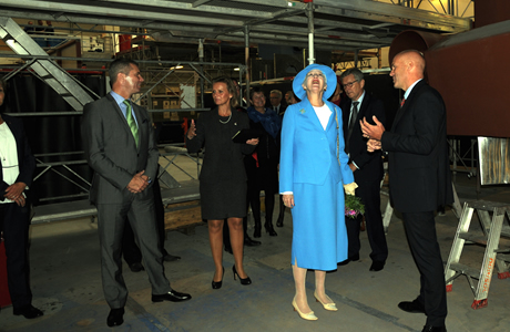 Her Majesty Queen Margrethe II of Denmark at Danish Yachts