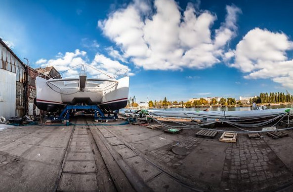 Launch of the Sunreef 60 LOFT sailing yacht GRACE