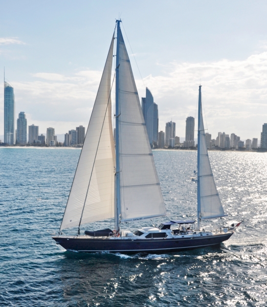 Leigh-Smith Cruiser Sales will showcase the largest yacht at the Expo the 92 foot Catalyst