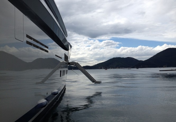 Luxury superyacht Grace E