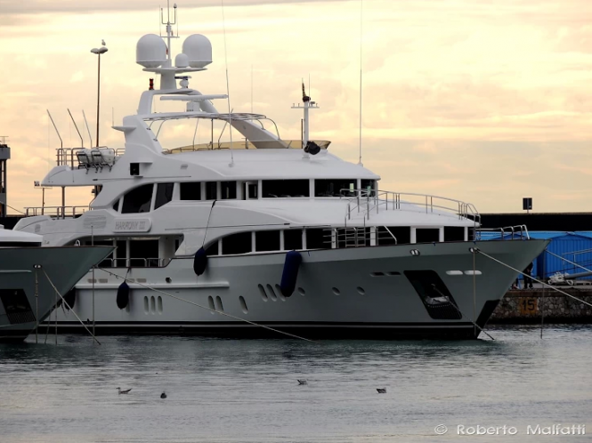 Luxury superyacht HARMONY III - Photo by Roberto Malfatti