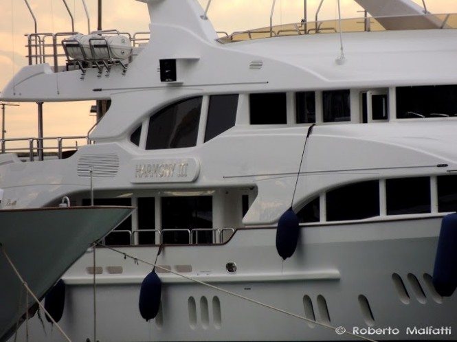 Luxury yacht HARMONY III - Photo Roberto Malfatti