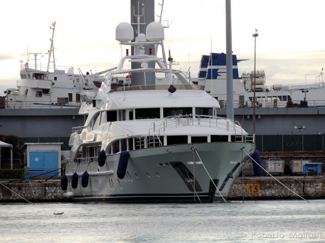 Luxury yacht HARMONY III - Photo by Roberto Malfatti