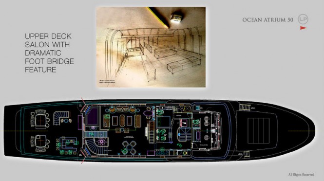 OA 50 Yacht Concept - Upper Deck Salon