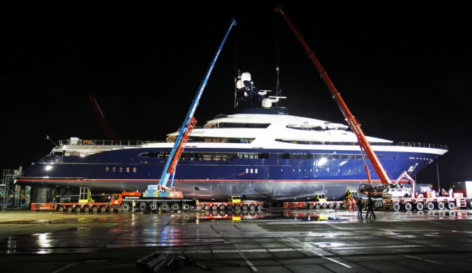 Oceanco mega yacht Project PA164 (Y709)-  Fotos Bertus Munneke and Peter Stam 