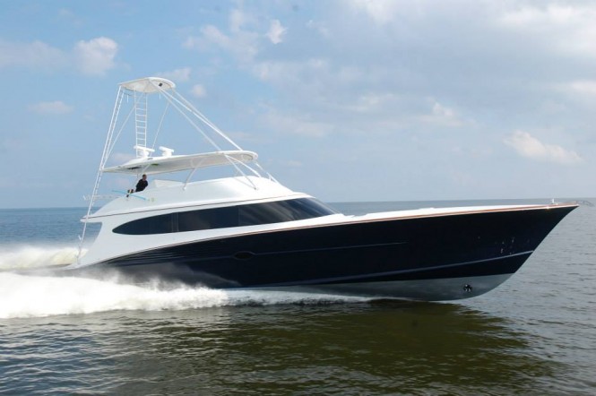 Orion Yacht under sea trials