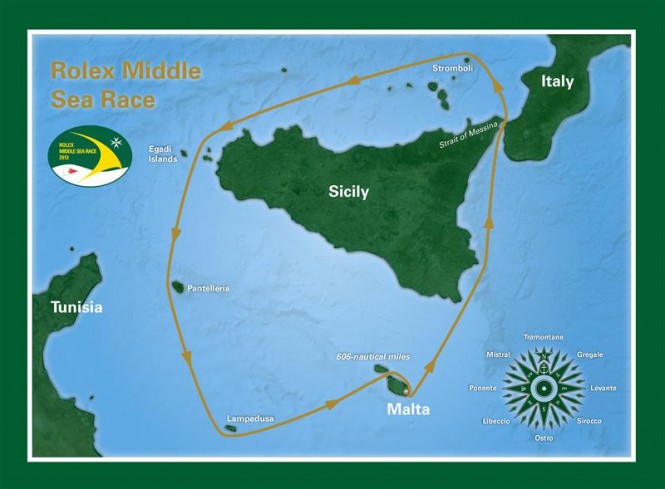 RMSR13 - Map - Photo credit to Rolex/KPMS